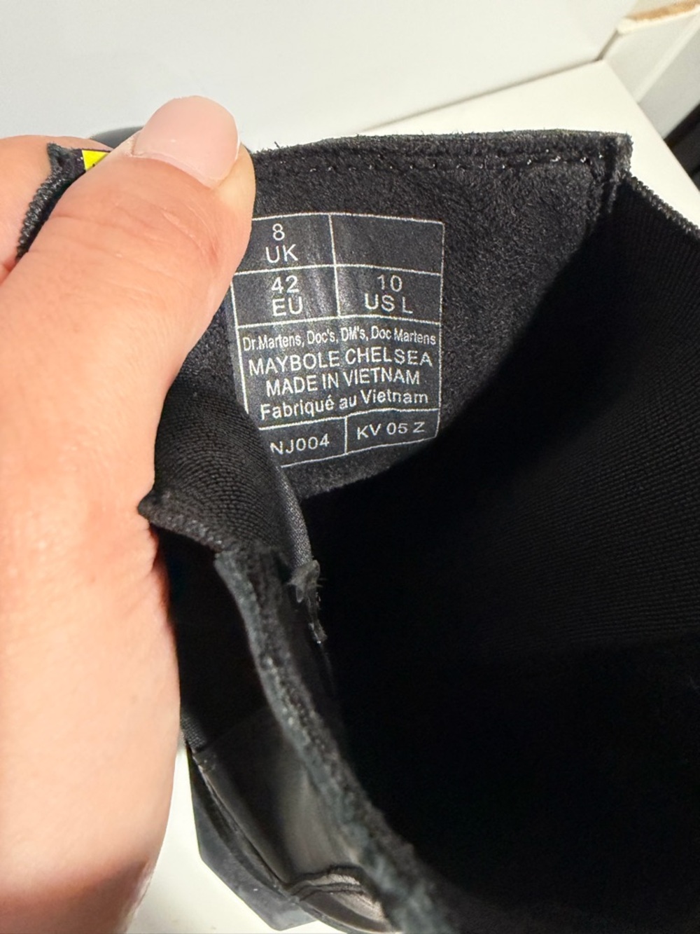 Dr Martens Maybole chelsea boots in black leather Women’s Black Chelsea Platform - Picture 10 of 10